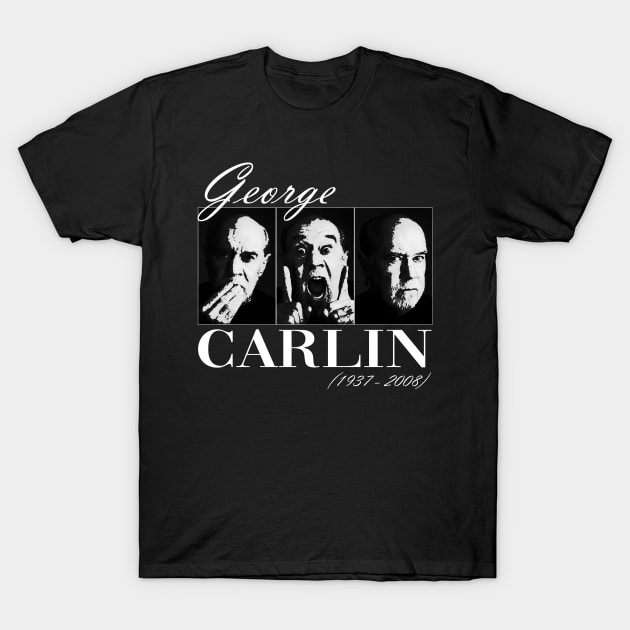 George Carlin T-Shirt by mia_me